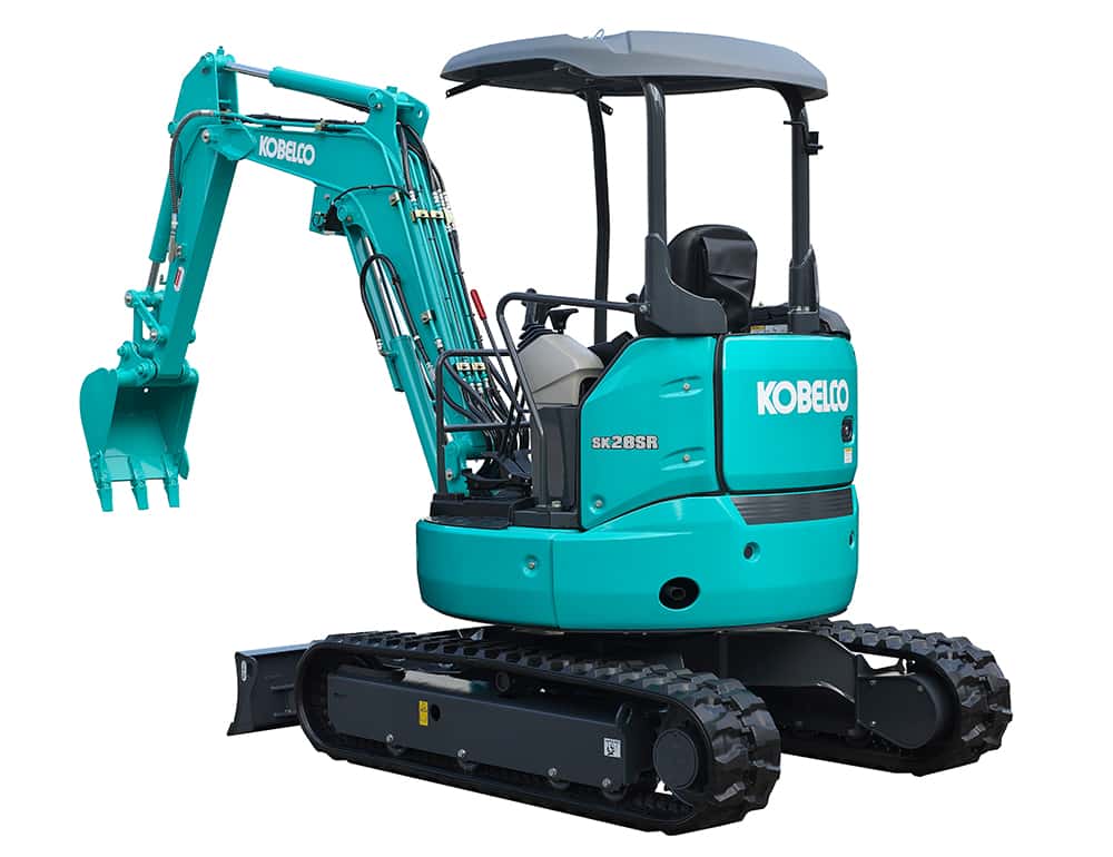 Kobelco SK55SRX 5 Tonne Mini Excavator 3.9m Dig Depth